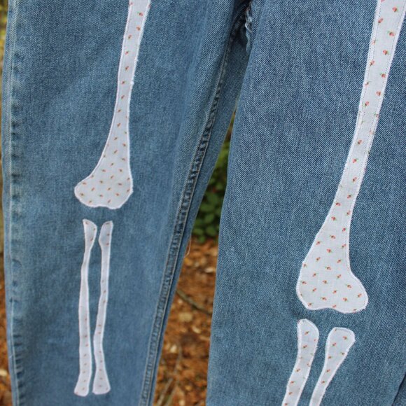 Upcycled Levi's Jeans - Picture 3 of 8